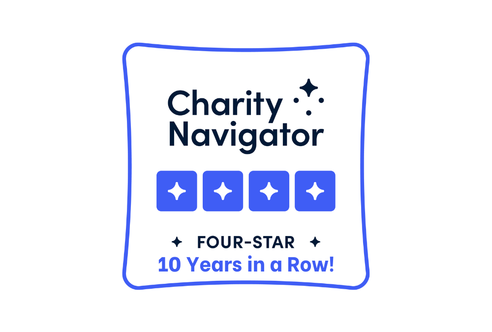 We did it – A decade of top Charity Navigator Ratings!